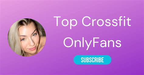 fitness mom onlyfans|Top 7 CrossFit OnlyFans Models to Follow 2024